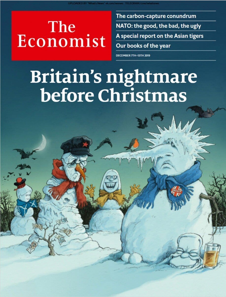 经济学人杂志  Economist 2019年11月-12月期 