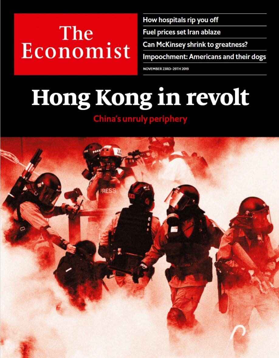 经济学人杂志  Economist 2019年11月-12月期 