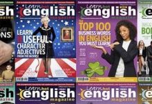 世界第一时尚英语学习杂志《Learn hot English 流行英语》2021年合集