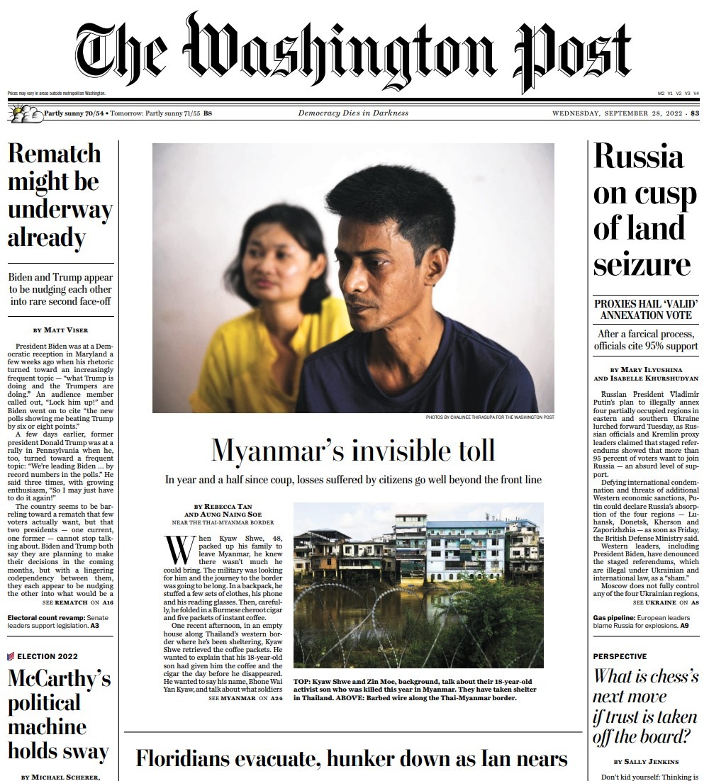 华盛顿邮报-2022-09-28 The Washington Post PDF