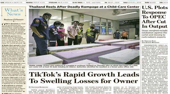 华尔街日报-2022-10-07 The Wall Street Journal PDF