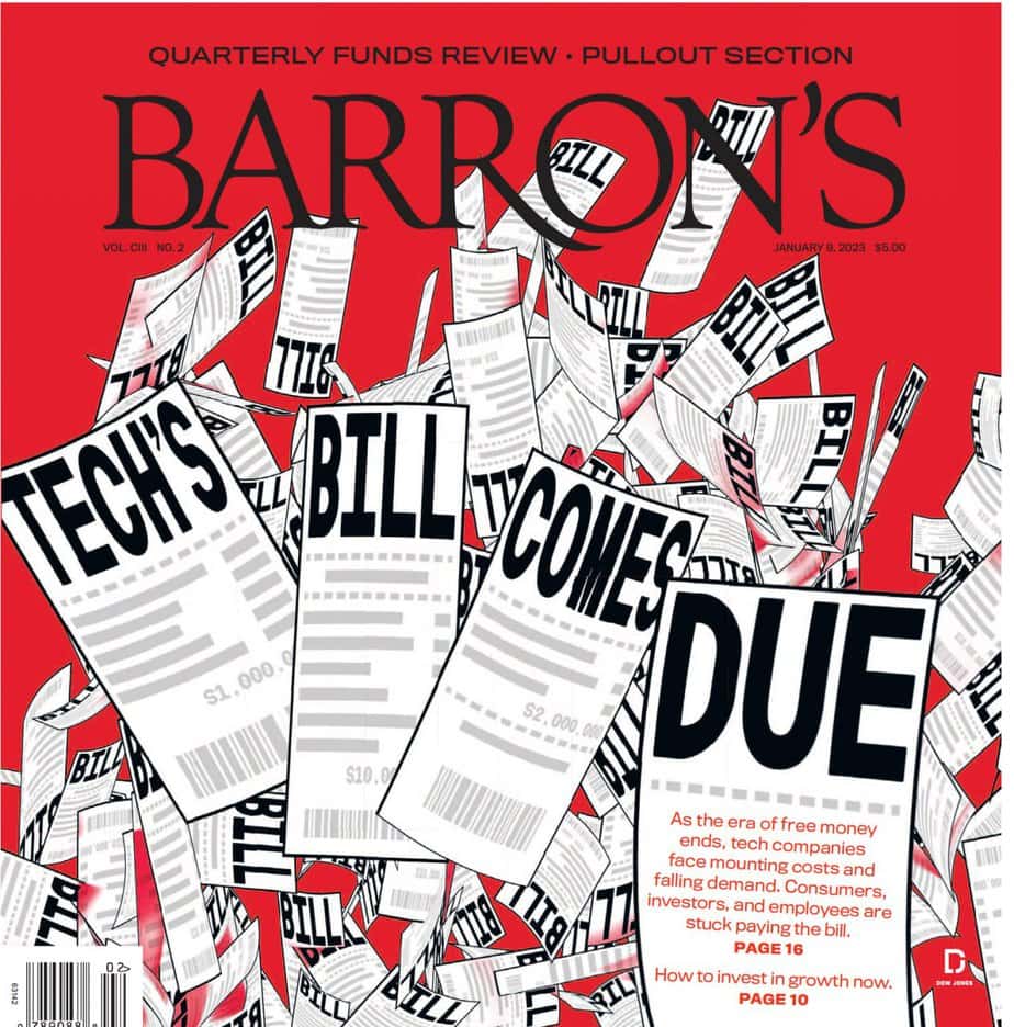 巴伦周刊/道琼斯商业与金融周报 Barron’s -2023-01-09 pdf