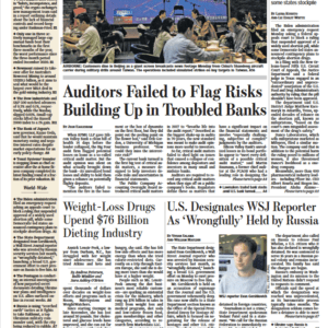 华尔街日报 2023-04-11 The Wall Street Journal