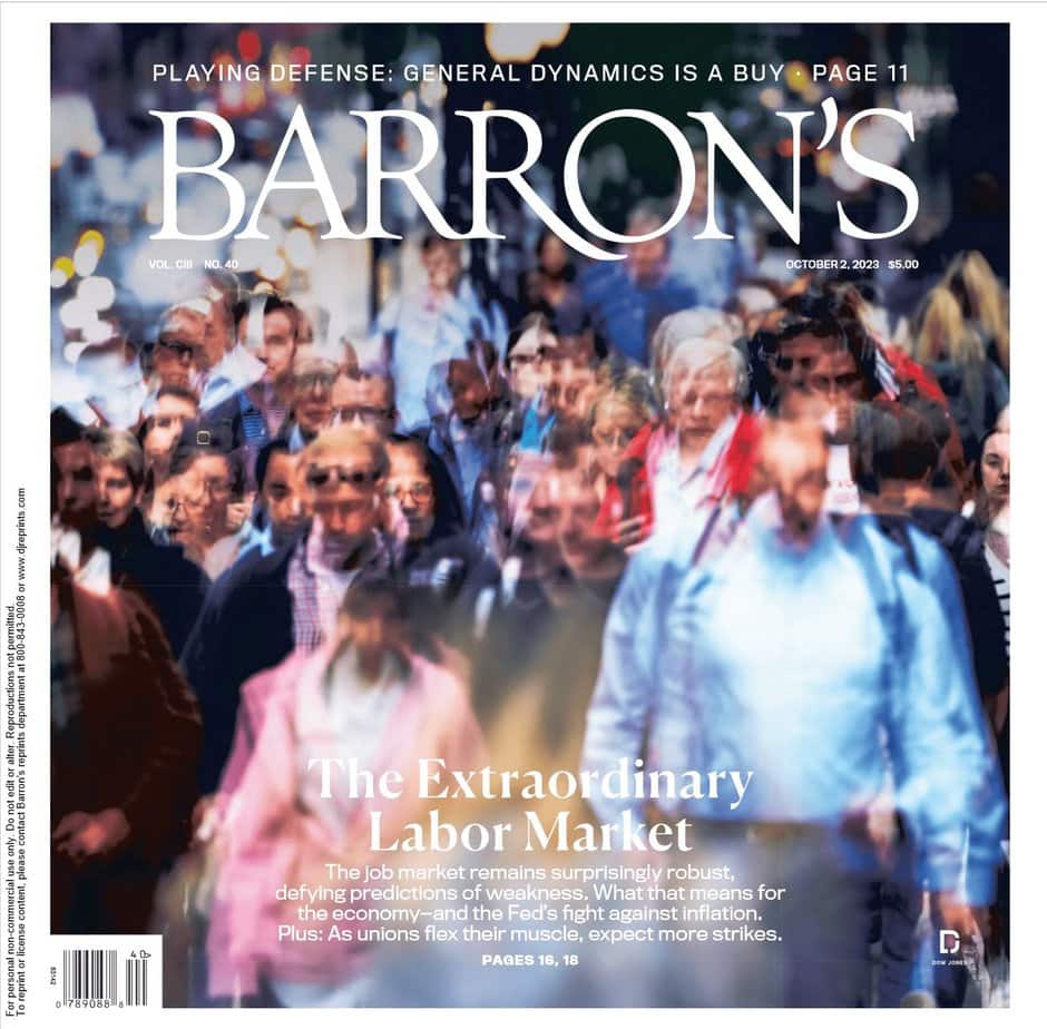 巴伦周刊-2023-10-02 Barron's PDF 下载