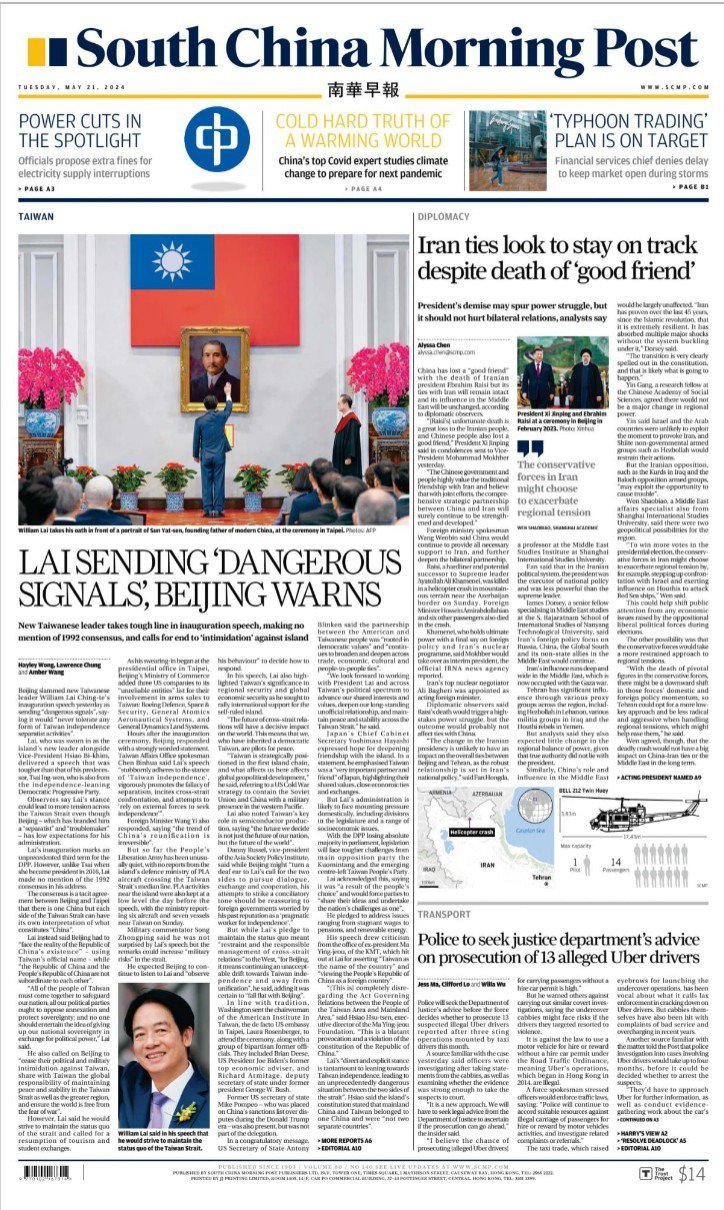 南华早报-2024-05-21 South China Morning Post