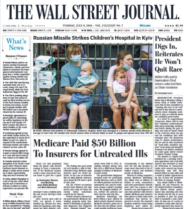 华尔街日报-2024-07-09 The WSJ