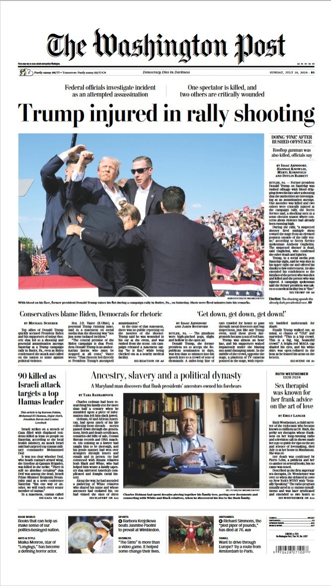 华盛顿邮报-2024-07-14 The Washington Post