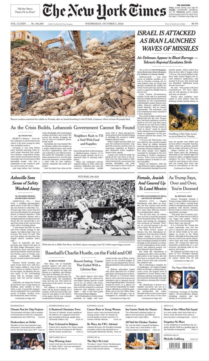 纽约时报-2024-10-02 The New York Times