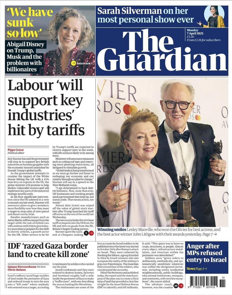 卫报 2025-04-07 The Guardian 最新pdf下载