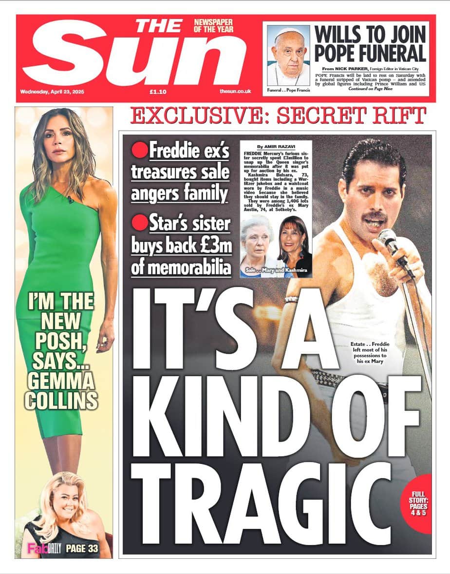 The Sun UK 2025-04-23 英国太阳报pdf下载