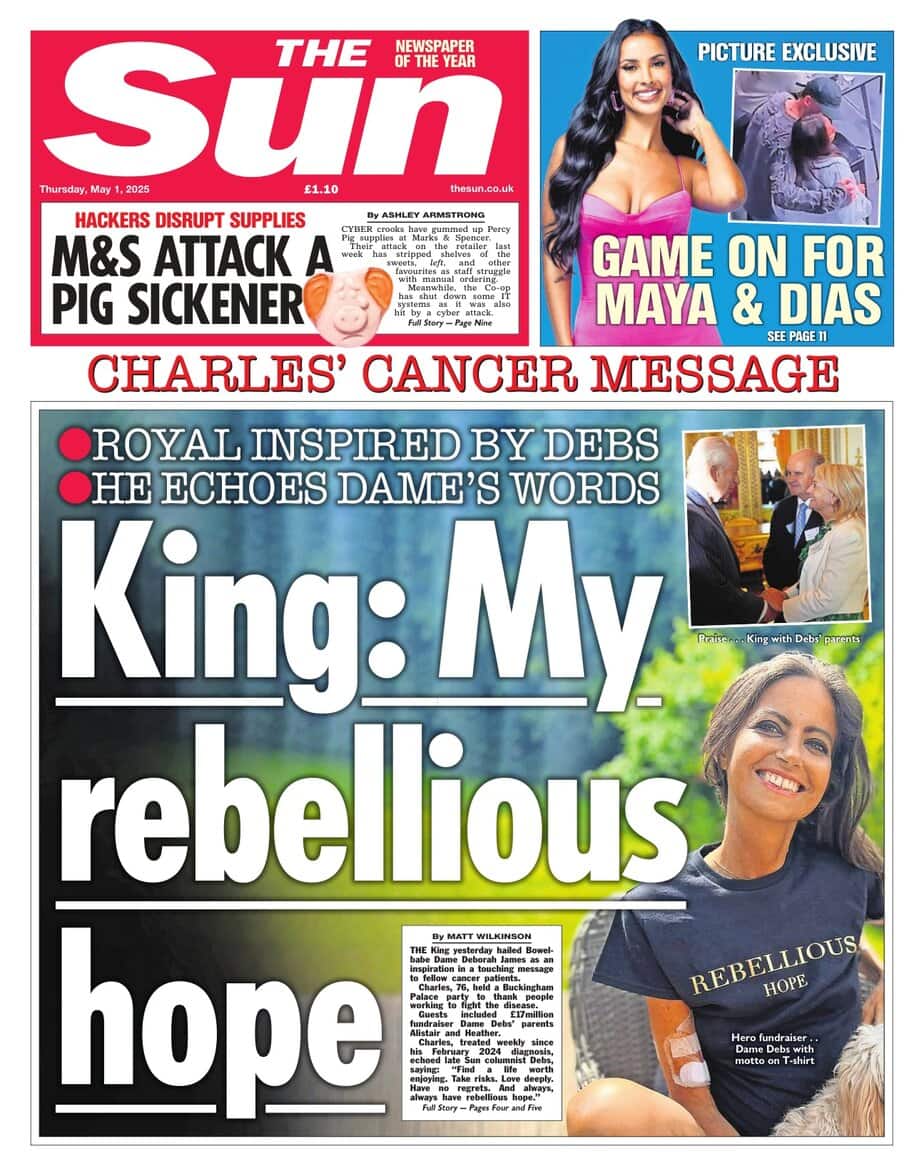 The Sun UK 2025-05-01 太阳报pdf下载