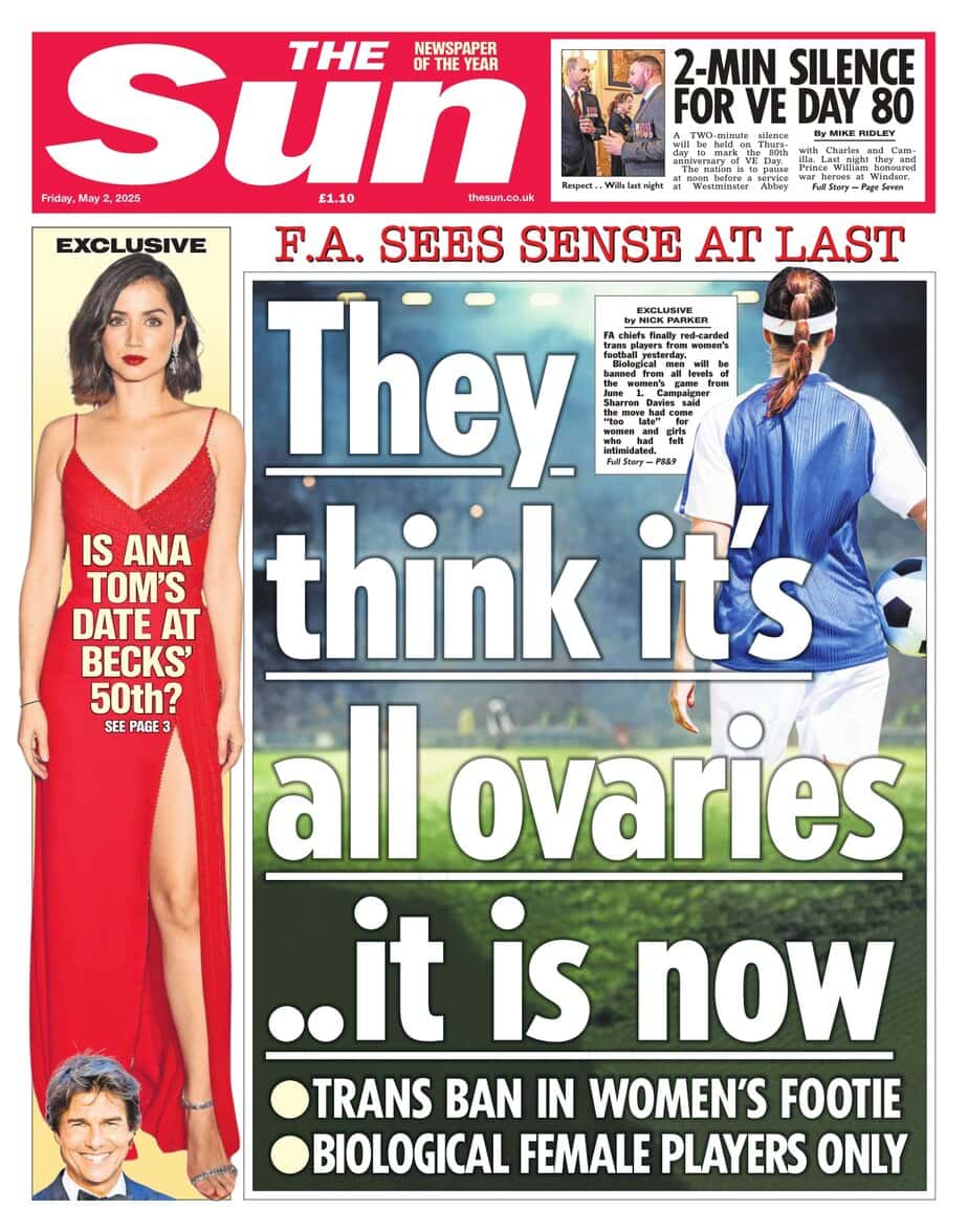 The Sun UK 2025-05-02 太阳报pdf下载