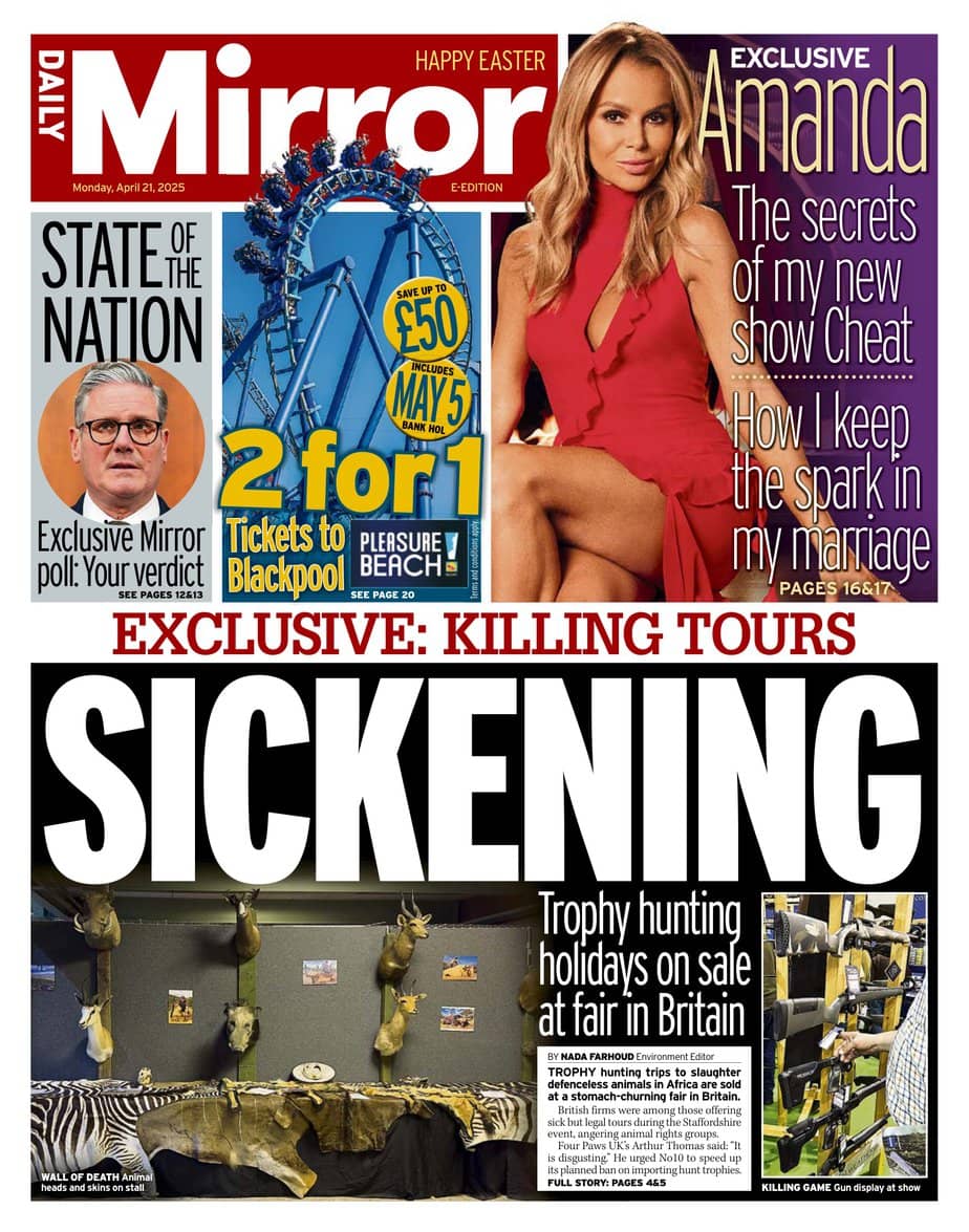 Daily Mirror 2025-04-21 每日镜报pdf下载