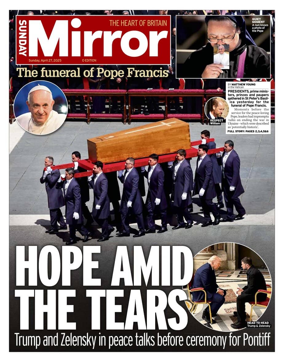 Daily Mirror 2025-04-27 每日镜报pdf下载
