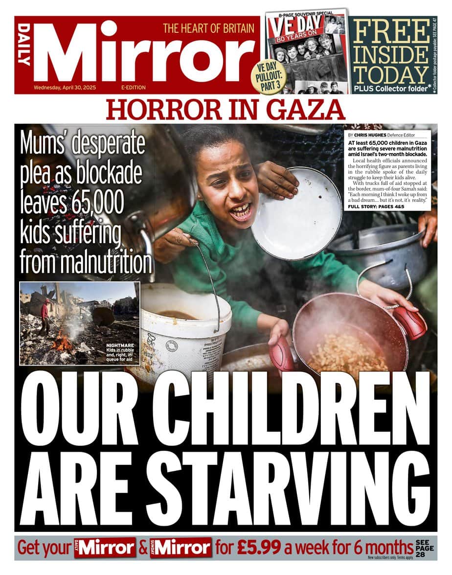 Daily Mirror 2025-04-30 每日镜报pdf下载
