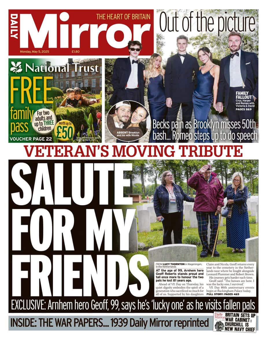 Daily Mirror 2025-05-05 每日镜报pdf下载