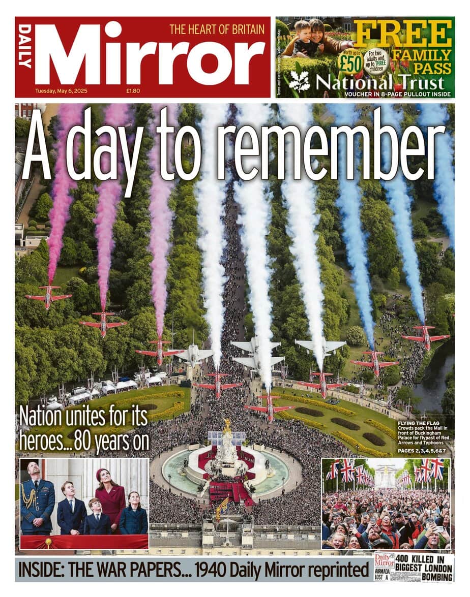 Daily Mirror 2025-05-06 每日镜报pdf下载