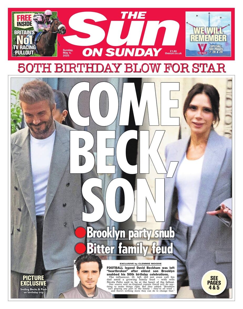 The Sun UK 2025-05-04 太阳报pdf下载