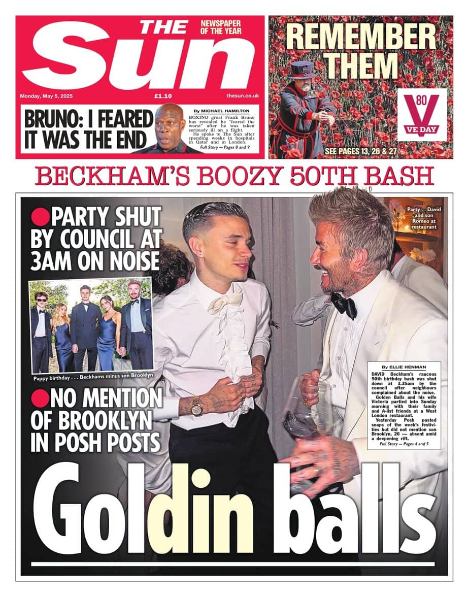 The Sun UK 2025-05-05 太阳报pdf下载
