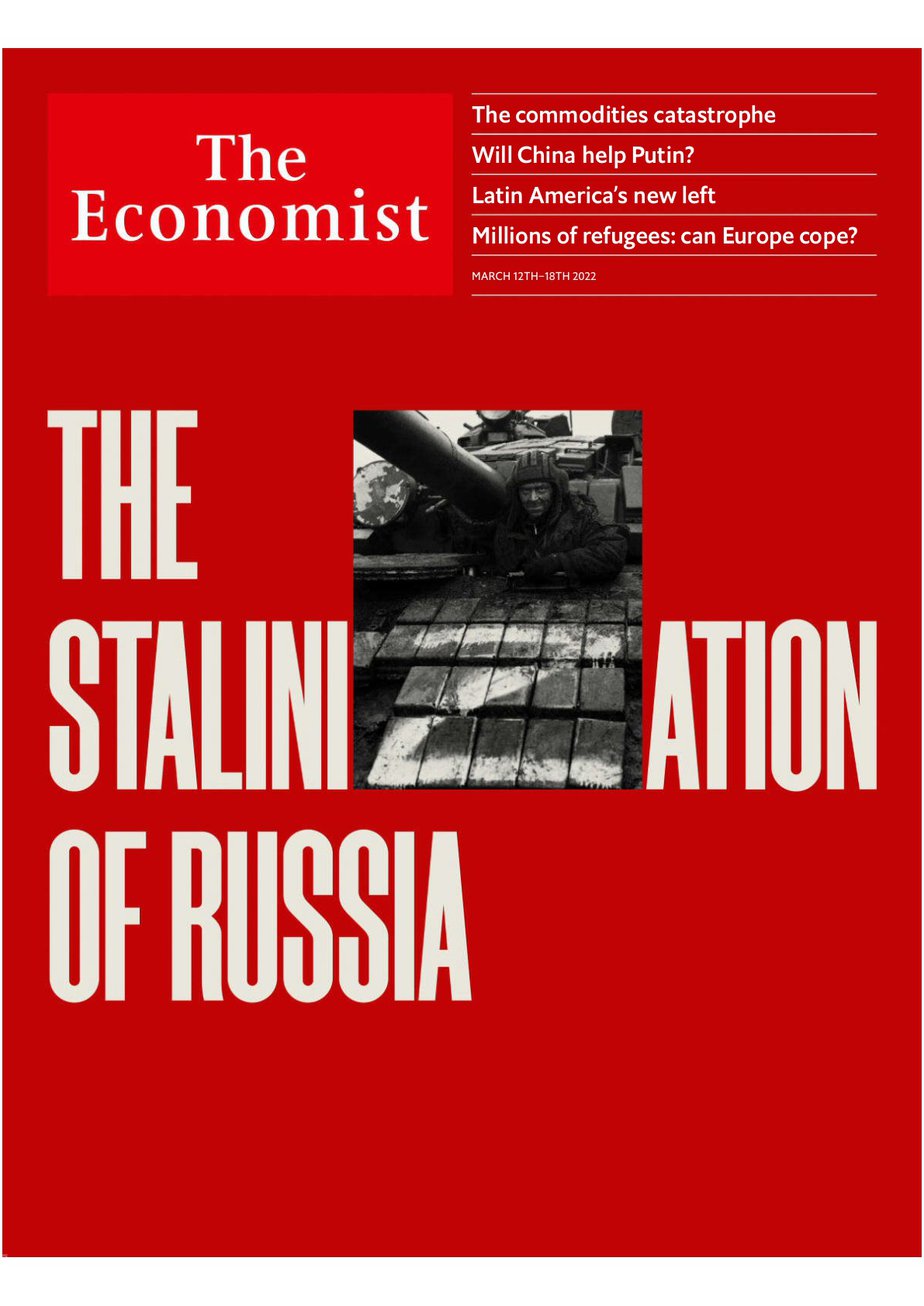 经济学人pdf下载 2022-03-12 The Economist 经济学人pdf下载 2022-03-12 The Economist