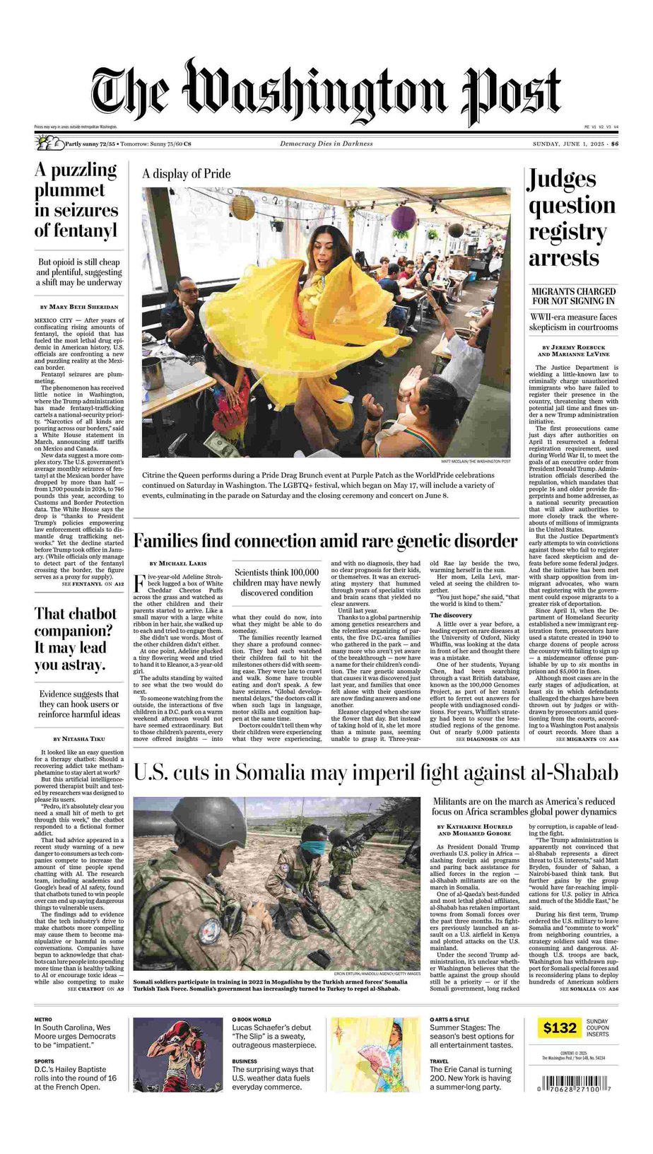 华盛顿邮报 2025-06-01 The Washington Post 电子版pdf