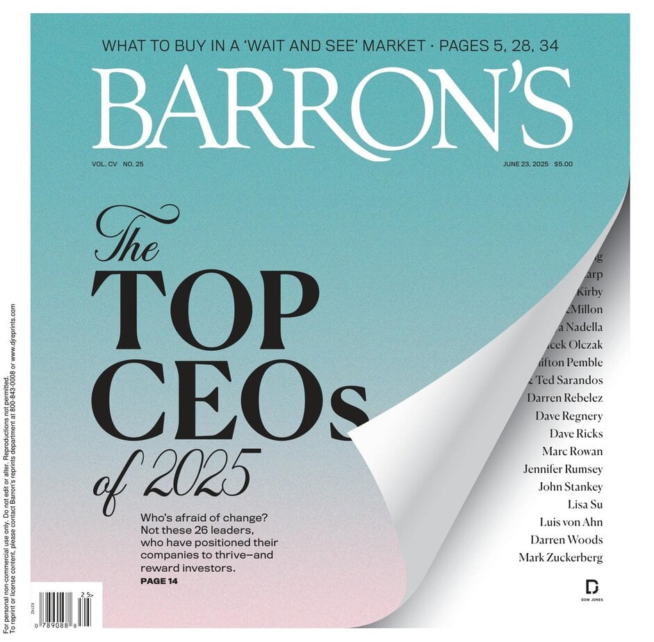 巴伦周刊 2025-06-23 Barron’s
