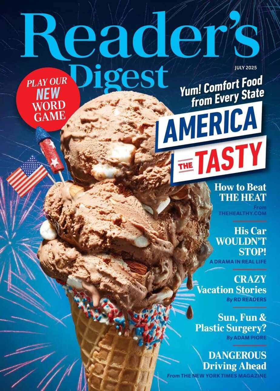 读者文摘 2025-07 Readers Digest 最新pdf下载 读者文摘 2025-07 Readers Digest 最新pdf下载