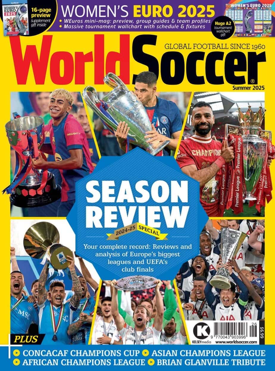 World Soccer 2025-Summer 世界足球杂志下载 World Soccer 2025-Summer 世界足球杂志下载
