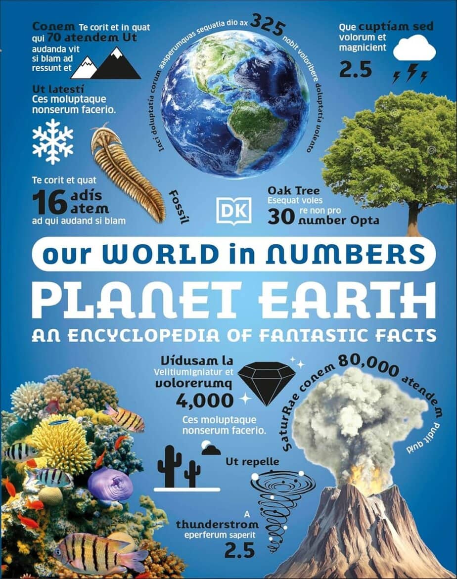 DK Children – Our World in Numbers: Planet Earth 英语电子书