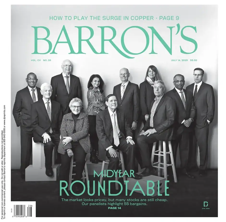 巴伦周刊 下载 2025-07-14 Barron's 巴伦周刊 下载 2025-07-14 Barron's