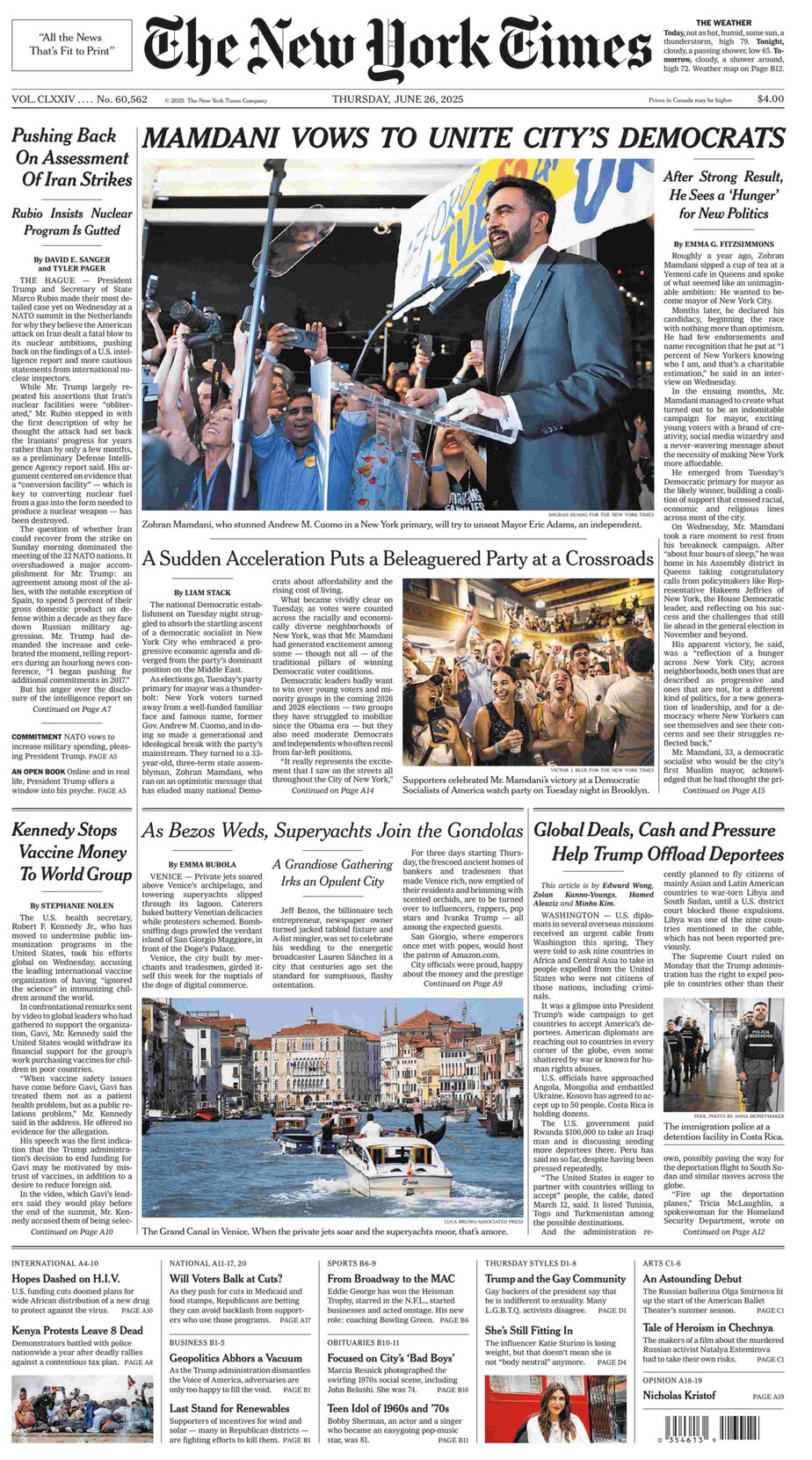 纽约时报 下载 2025-06-26 The New York Times 下载 纽约时报 下载 2025-06-26 The New York Times 下载