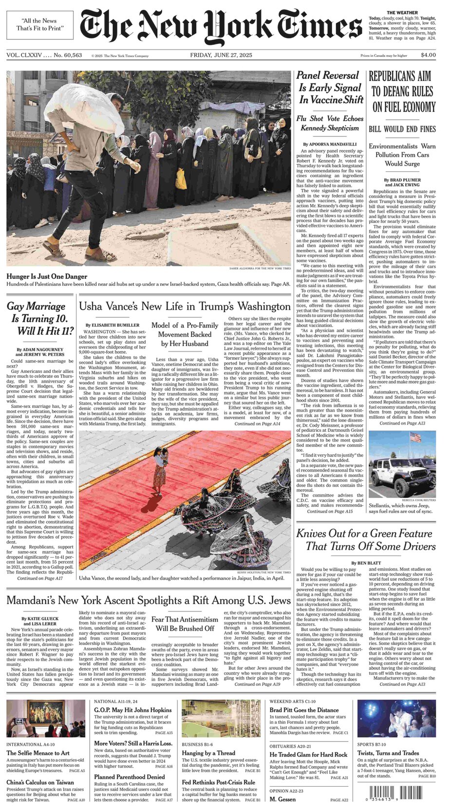 纽约时报 下载 2025-06-27 The New York Times 下载 纽约时报 下载 2025-06-27 The New York Times 下载