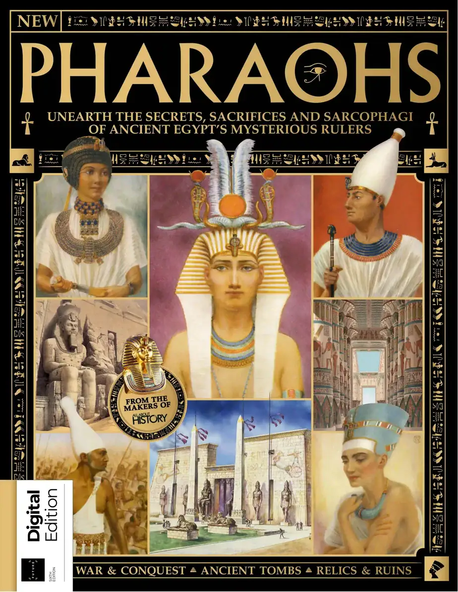 All About History History Book of Pharaohs 6th Edition 2025 外刊 All About History History Book of Pharaohs 6th Edition 2025 外刊