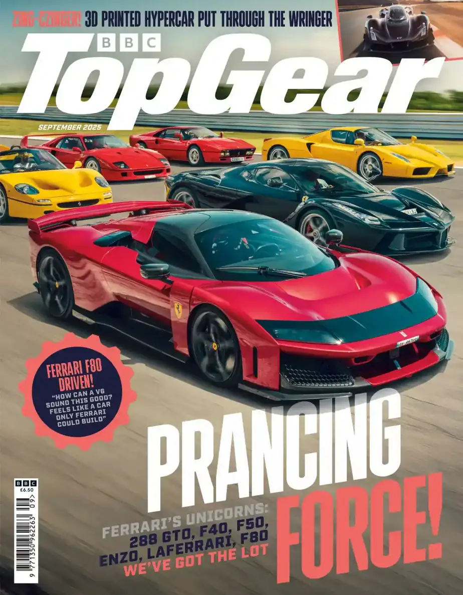 BBC Top Gear UK 2025-09 顶级装备汽车杂志pdf