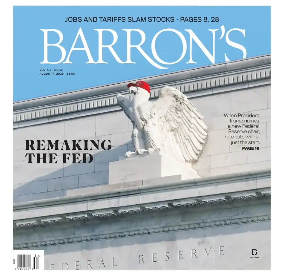 巴伦周刊 2025-08-04 Barron’s 下载