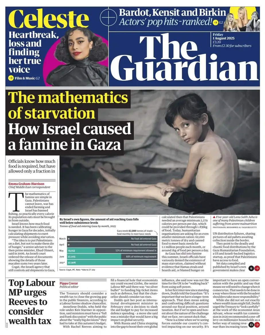 卫报 2025-08-01 The Guardian 高清pdf 卫报 2025-08-01 The Guardian 高清pdf