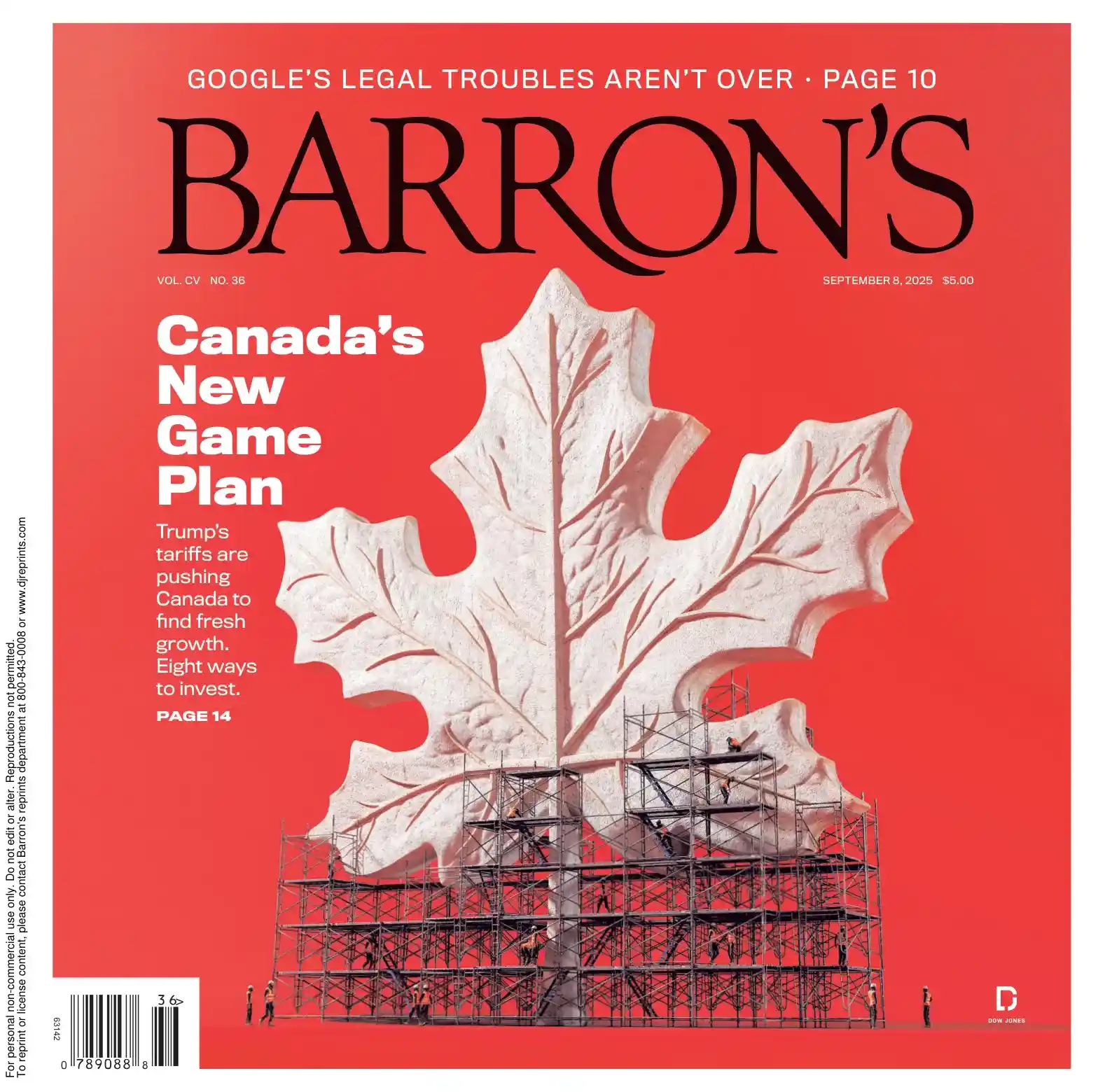 巴伦周刊 2025-09-08 Barron's 外刊下载 巴伦周刊 2025-09-08 Barron's 外刊下载