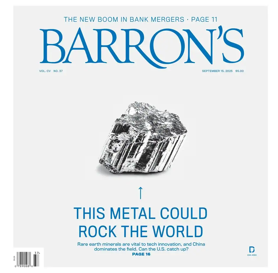 巴伦周刊 2025-09-15 Barron’s 外刊下载