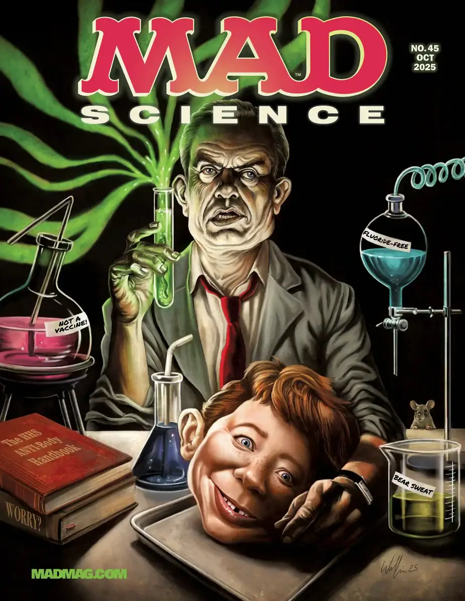 MAD Magazine-2025-10 疯狂杂志-外刊下载