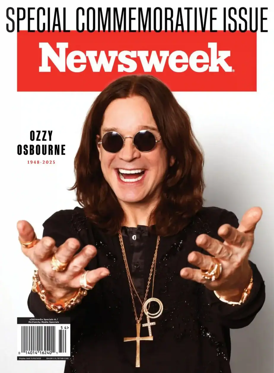 新闻周刊 2025-Special-commemorative-Issue-Ozzy-Osbourne-1948-Newsweek 外刊下载