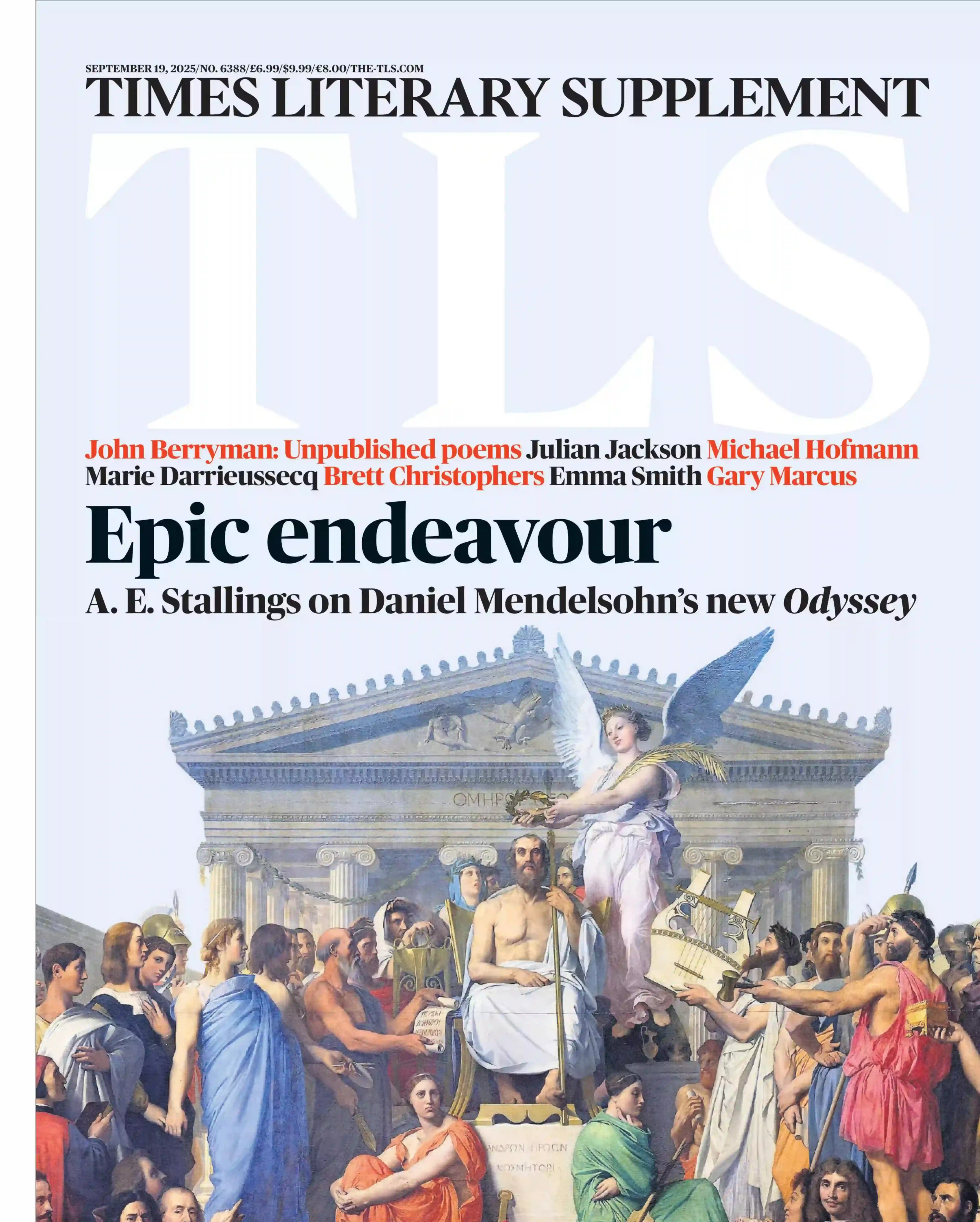 TLS 2025-09-19 Times Literary Supplement 泰晤士报文学增刊 外刊