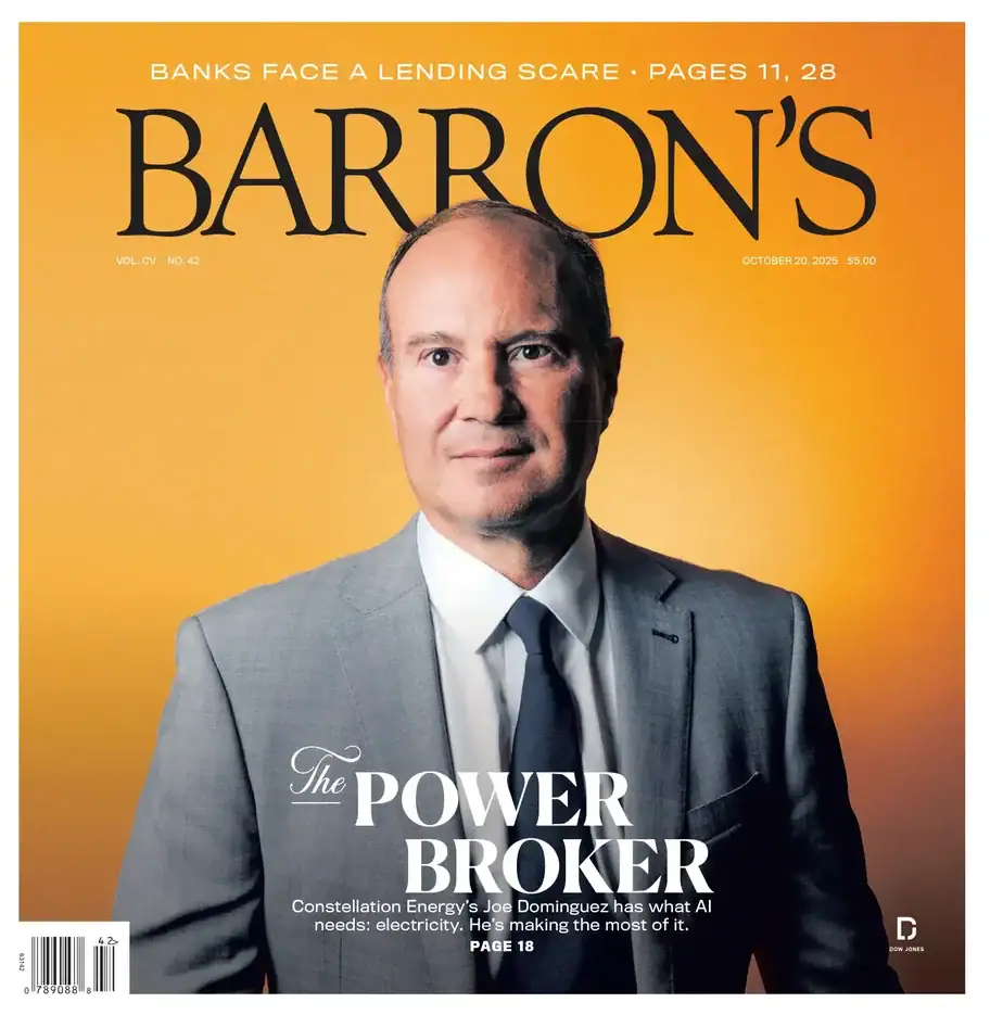 巴伦周刊 2025-10-20 Barron’s 外刊下载