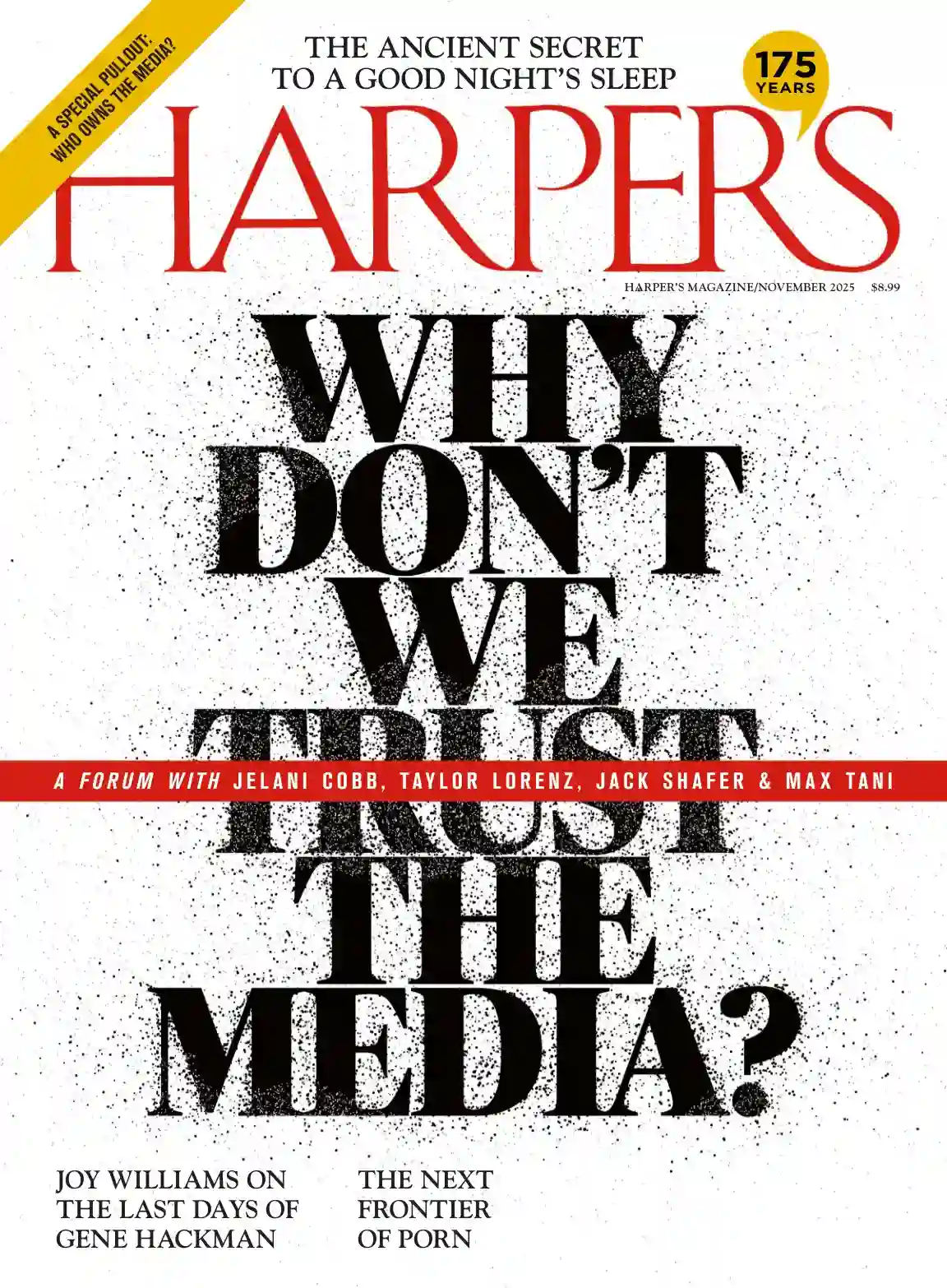 Harper’s Magazine 2025-11 哈珀月刊 外刊下载