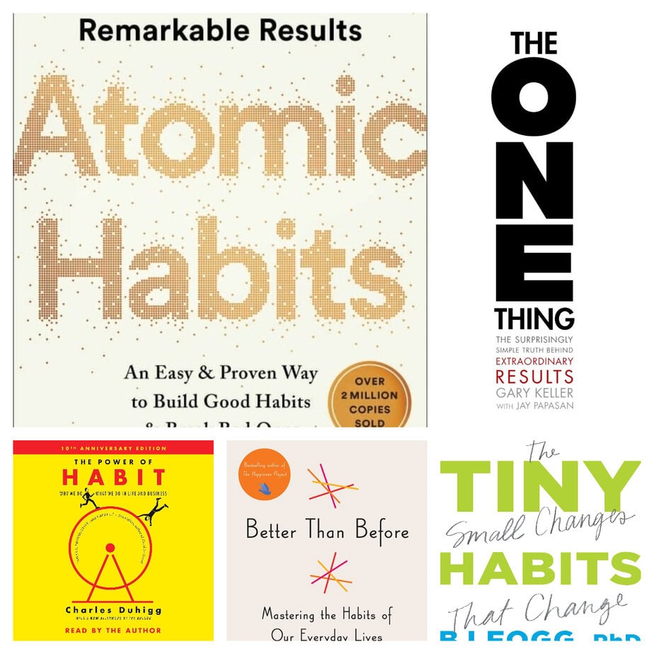 The best HABIT BOOKS – 最好的习惯养成书籍五册 英语电子书