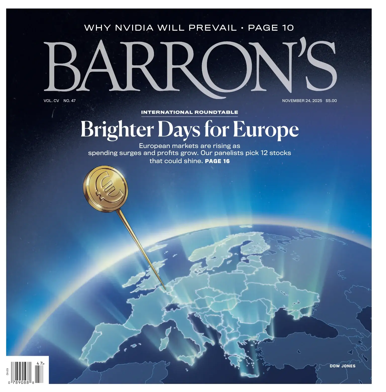 巴伦周刊 2025-11-24 Barron’s 外刊下载