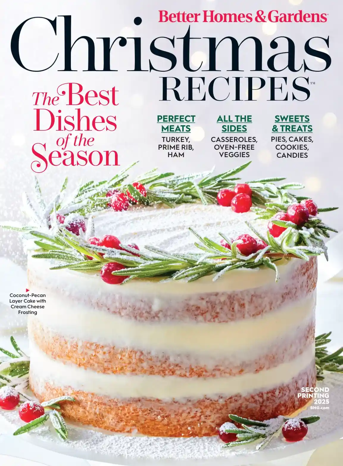 Better Homes & Gardens USA Christmas Recipes 2025 园艺杂志