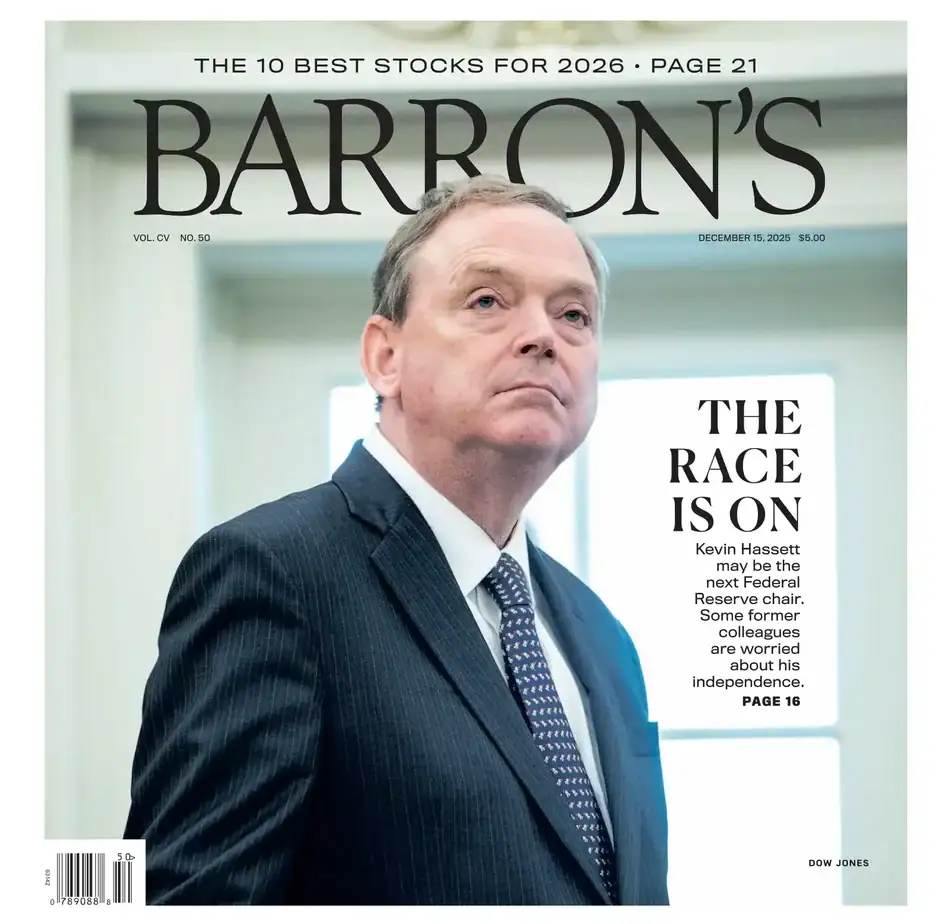 巴伦周刊 2025-12-15 Barron’s 外刊下载
