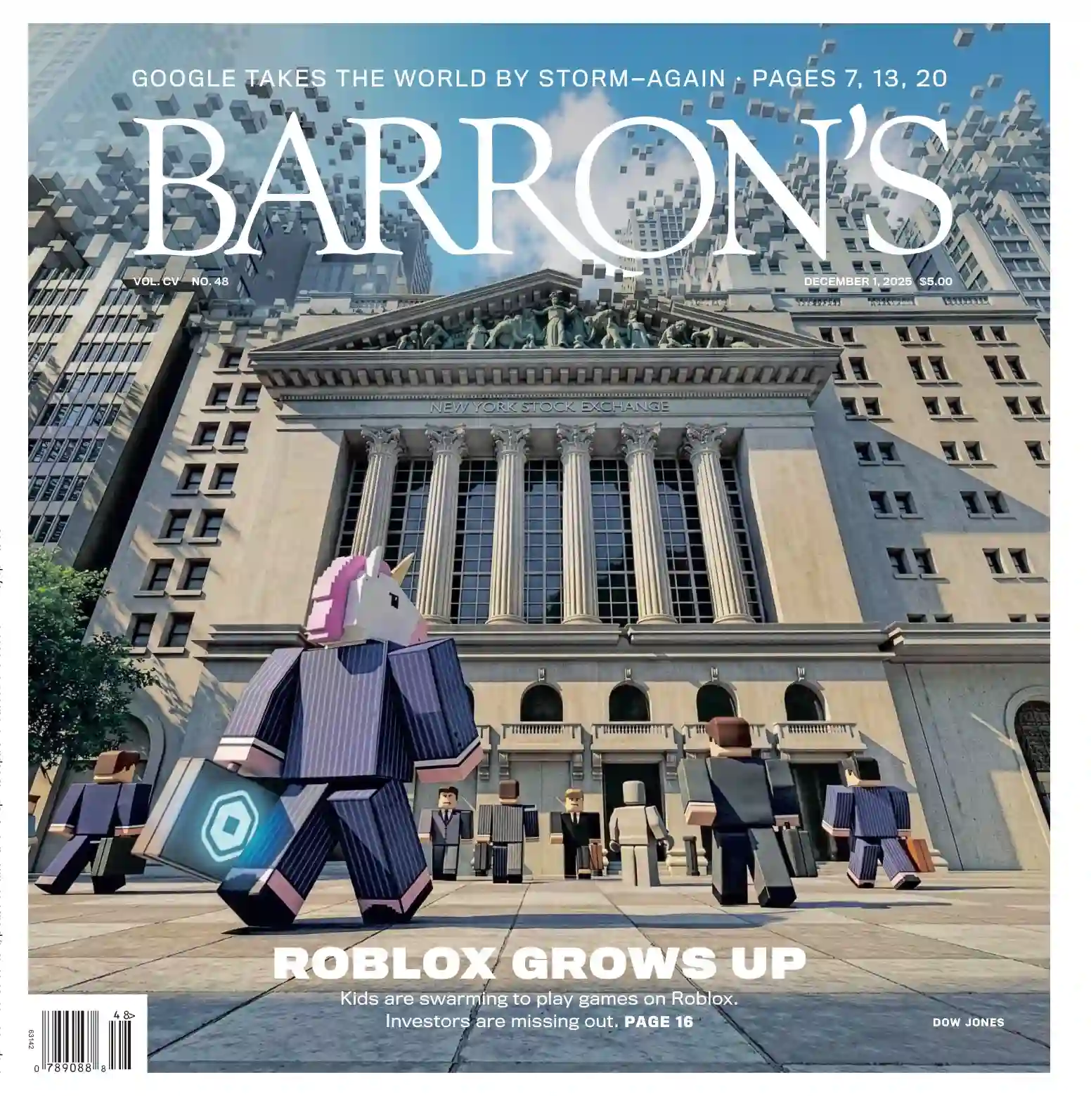巴伦周刊 2025-12-01 Barron’s 外刊下载