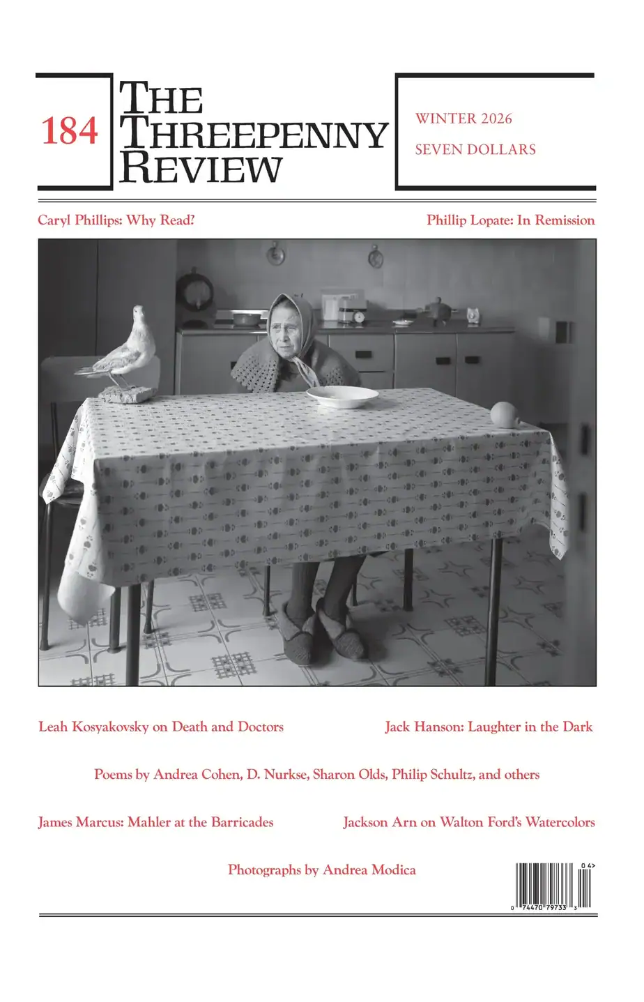 The Threepenny Review 2026-Winter 三便士评论杂志下载