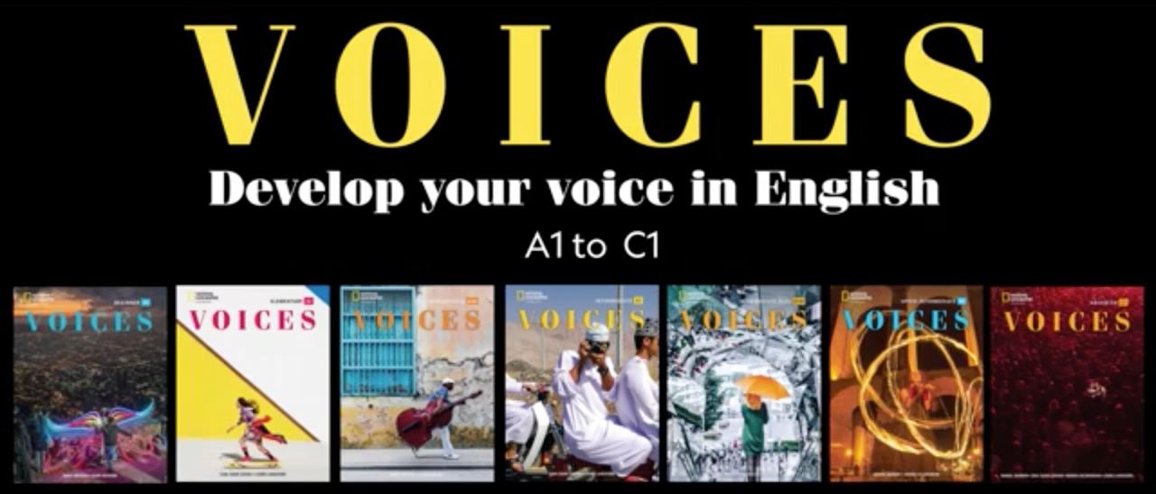 Voices 国家地理英语 教材 National Geographic Learning 英音版